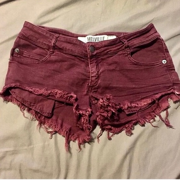 Brandy Melville Pants - Brandy Melville distressed shorts, 28